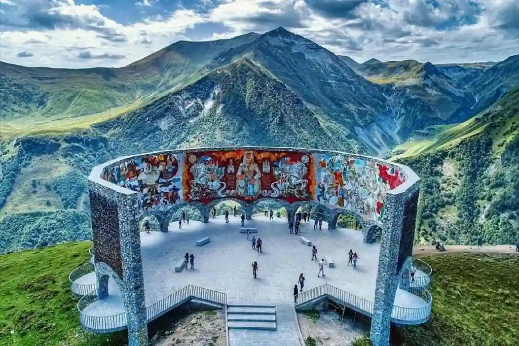 جبال القوقاز جورجيا